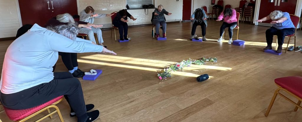 chair yoga Leicester 