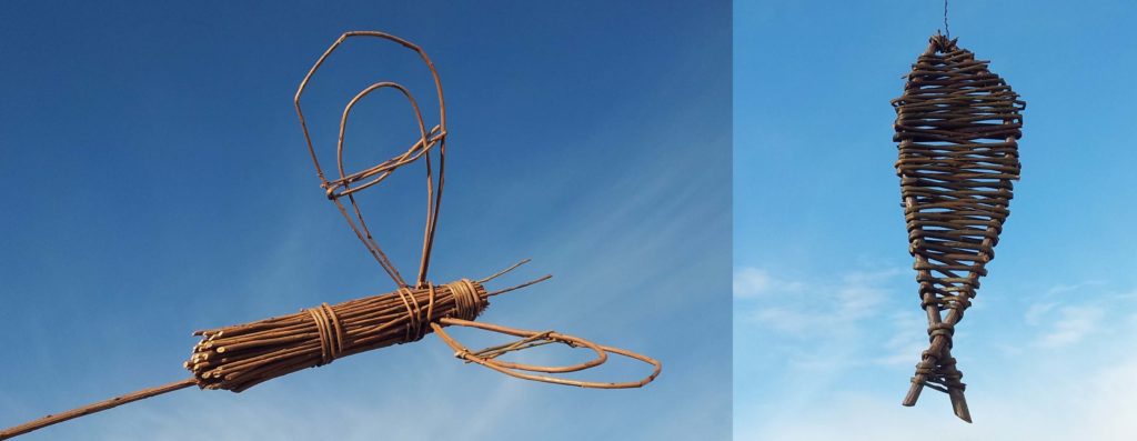 Dragon fly willow making