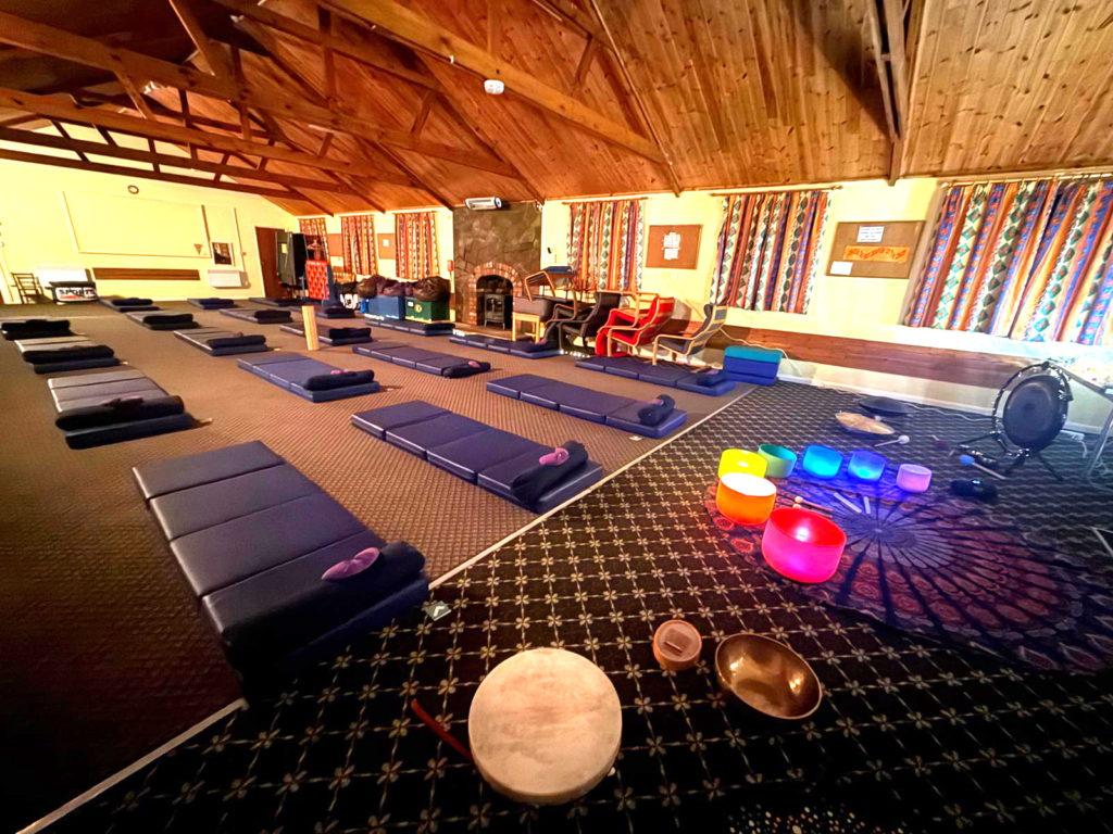 sound and yoga retreat Leicester and Oakham